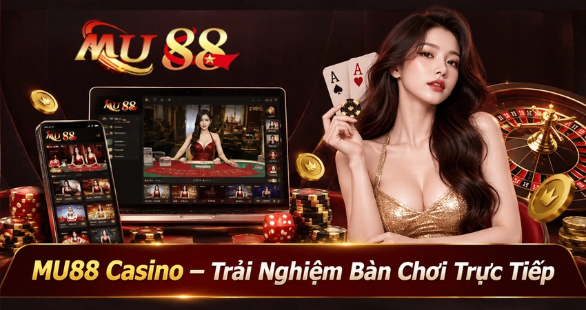 MU88 Casino – Trải Nghiệm Bàn Chơi Trực Tiếp