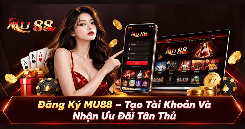 Đăng Ký MU88 – Tạo Tài Khoản Và Nhận Ưu Đãi Tân Thủ