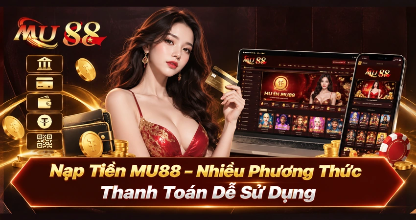 Nạp Tiền MU88 – Nhiều Phương Thức Thanh Toán Dễ Sử Dụng